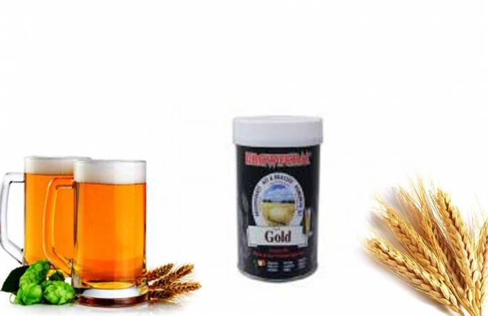 Купити Купити Купить Экстракт охмеленный Brewferm Голд 1500 г Горячий Ключ в Україні в Україні