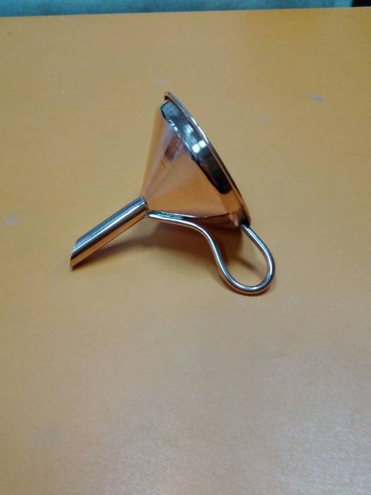 Лейка-воронка медная от производителя 80 × 100 мм Каста