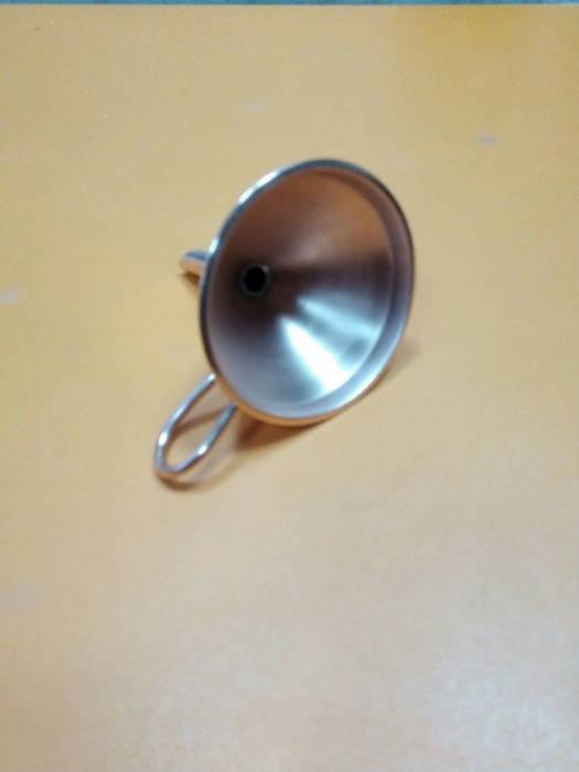 Лейка-воронка медная от производителя 80 × 100 мм Каста