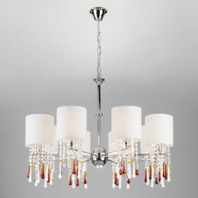 Купить Подвесная люстра с хрусталем Bogate's Glamour 300/8 Strotskis Бритона