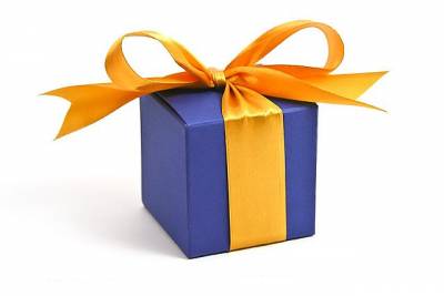 Бонбоньерка Бриджит синяя