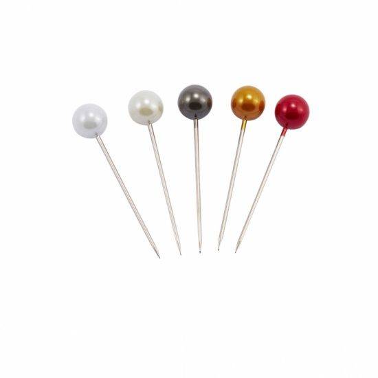 Купити Купити Corsage Pins,Прочная головка Диаметр: 15 мм ,красный в Україні в Україні