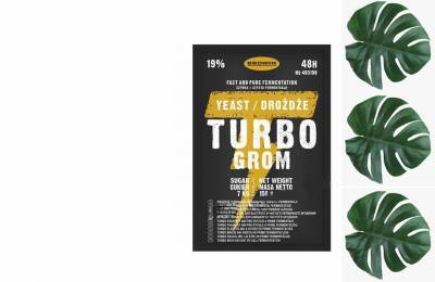 Спиртовые дрожжи TURBO GROM 48 150 грамм Джонков