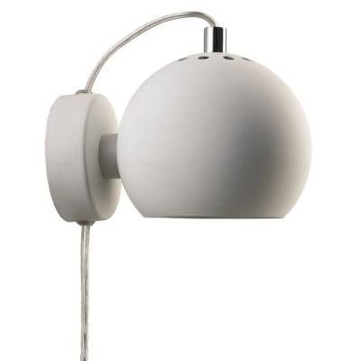 Купить Лампа настенная Ball белая матовая Frandsen 475006011 Дасада