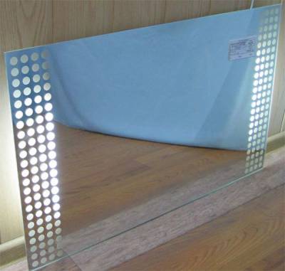 Купить зеркало с подсветкой 500 x 800 мм Лобан