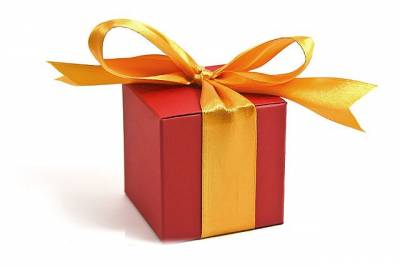 Свадебная бонбоньерка Бриджит красная