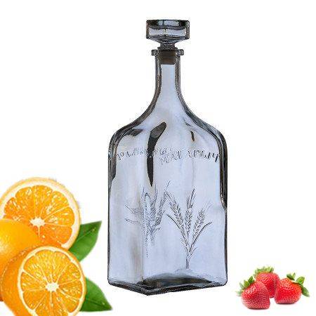 Стеклянная бутылка для спиртных напитков "Медока" 3 л