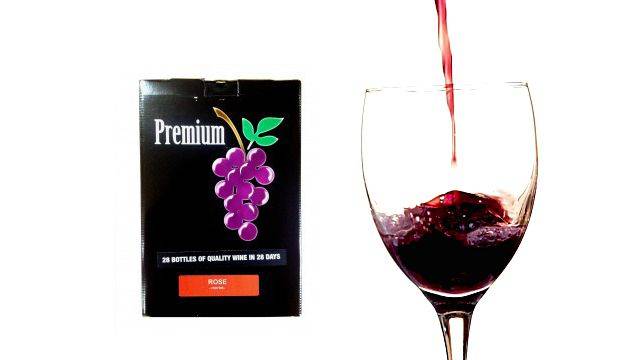 Винный концентрат Premium Rose 5,4л Горизонталь