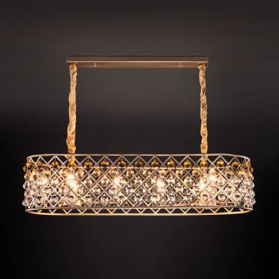 Купить Подвесная люстра с хрусталем Bogate's Perline 307/8 Strotskis Варка