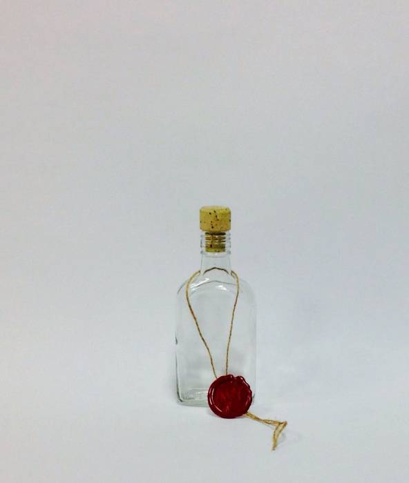 Фляга-бутылка стекло Питер 200 мл под винтовую резьбу. Где купить флягу 200 мл?