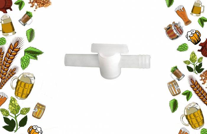 Купити Купити Пластмассовый кран 4x18mm Дубок в Україні в Україні