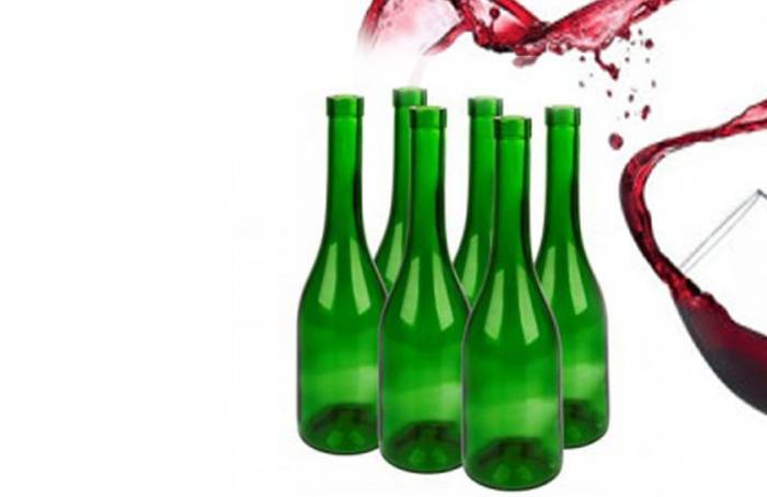 Бутылки для вина 700мл 6 шт. Нонсенс