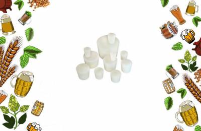 Силиконовая пробка 29-35мм без отверстия Экзотика 1