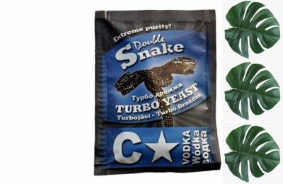Продажа Турбо дрожжи DoubleSnake Vodka 66г Сервал