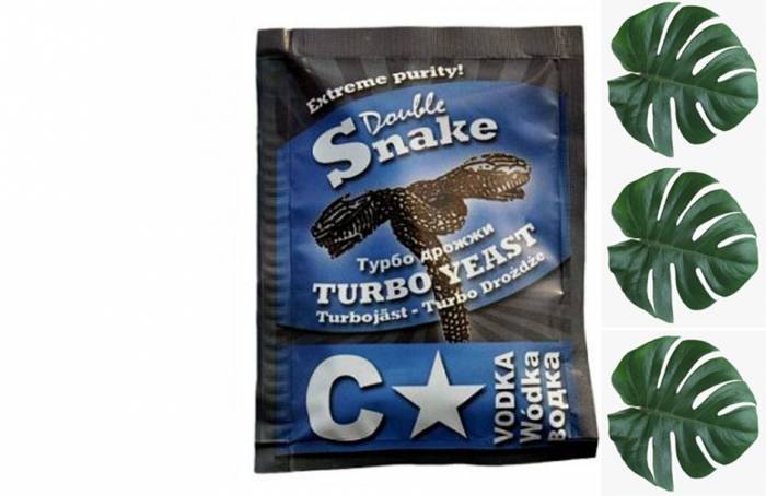Продажа Турбо дрожжи DoubleSnake Vodka 66г Сервал