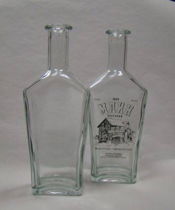 Бутылка стеклянная штоф-Гетьман 0,5л