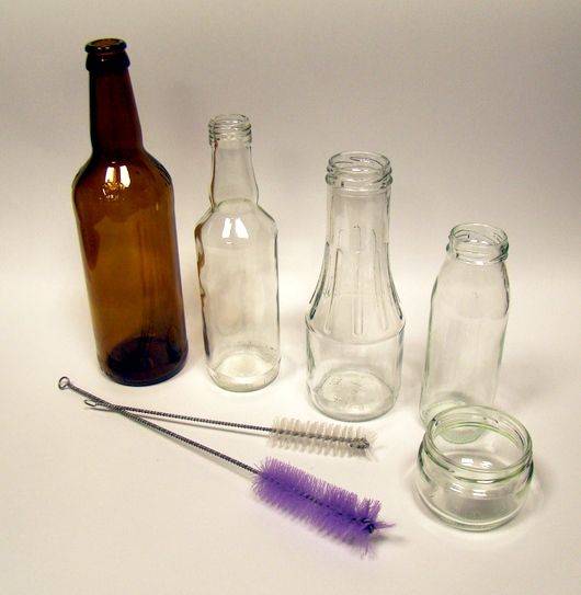 Ершик для мойки бутылок, банок, пробирок и емкостей с небольшим объемом