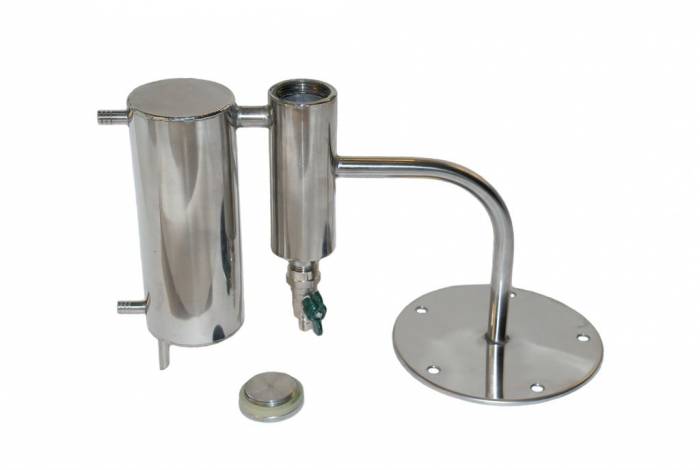 Самогонный аппарат Комфорт с разборным сухопарником с термометром 30 литров Воложин