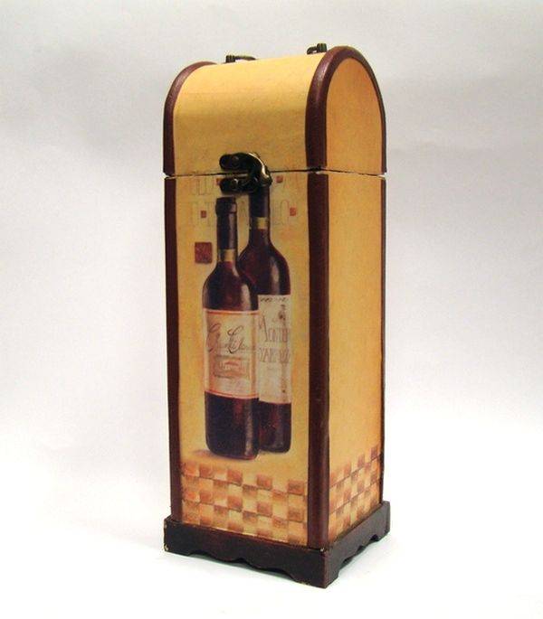 Сувенирный подарочный футляр для винных бутылок 1