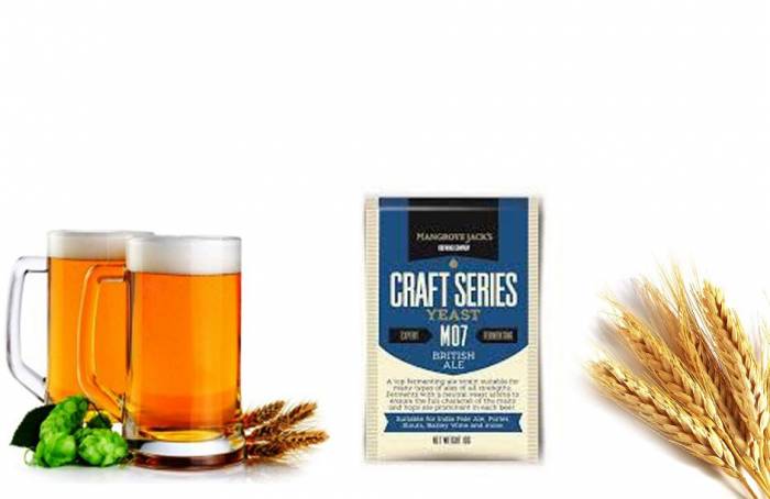 Дрожжи сухие Mangrove Jacks British Ale Yeast 10 g Золь