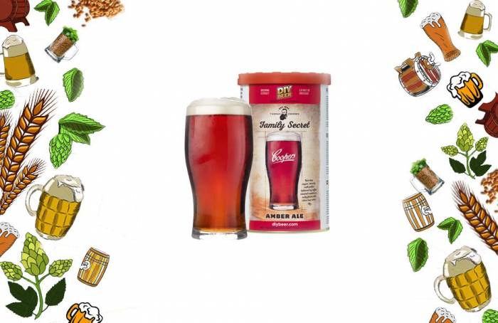 Пивное сусло Thomas Coopers Family Secret Amber Ale Капитан