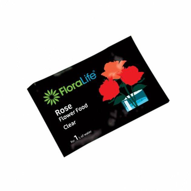 Купити Купити Пакетики для букетов из роз дозировка 10г на 1л воды. FLORALIFE ROSE Food CLEAR 300 Подкормка для роз в Україні в Україні