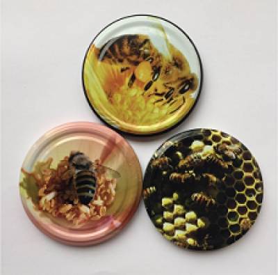 Крышки Твист-Офф Пчелы 82 мм Кроуфорд