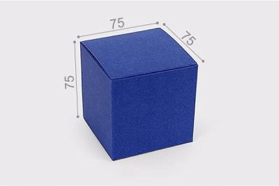 Коробка бонбоньерка классическая синяя Болдёр-Арыта
