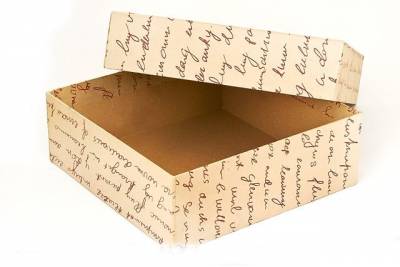 Подарочная коробка Греческая с надписями