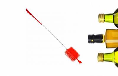 Маленький ершик для мытья баллонов д110x900мм Бренна