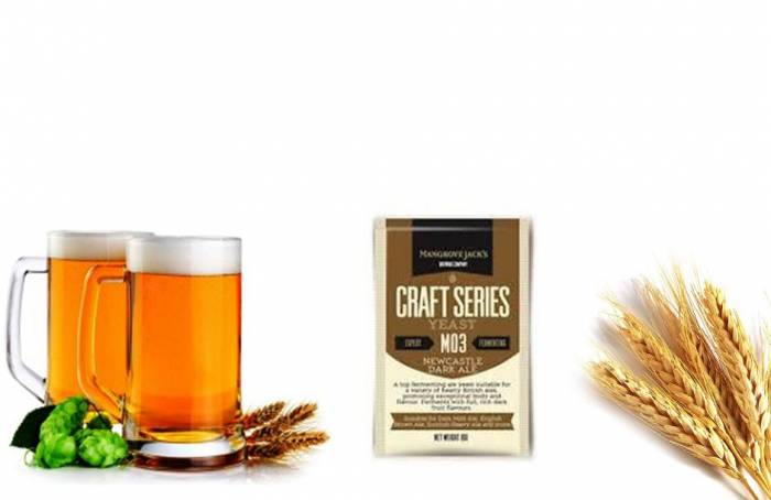 Дрожжи сухие Mangrove Jacks UK Dark Ale Yeast 10 g Зимоген