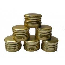 Крышка d28mm для бутылок с резьбой золото Вампир