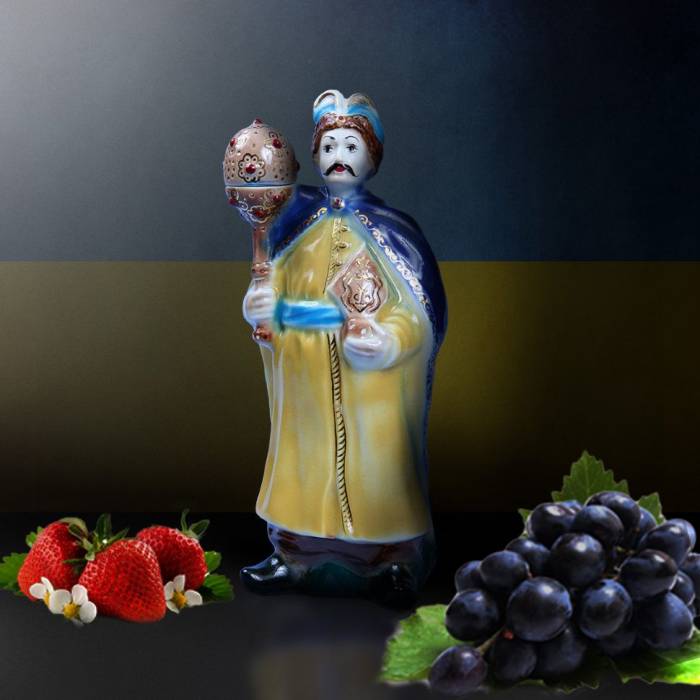 Купити Купити Штоф для водки "Мазепа с булавой" 1,0 л в Україні в Україні