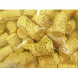 Винные пробки d40 23,5мм 1+1D с рисунком 100 шт Пасьянс