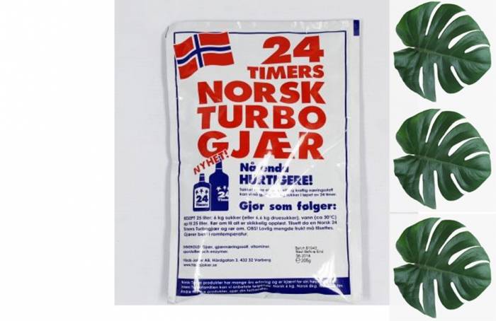 Продажа Турбо дрожжи Turbo 24H Norsk 195г Агути