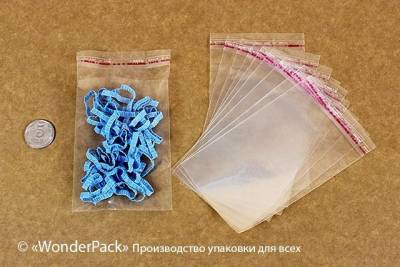 Пакеты полипропиленовые прозрачные Генриетты