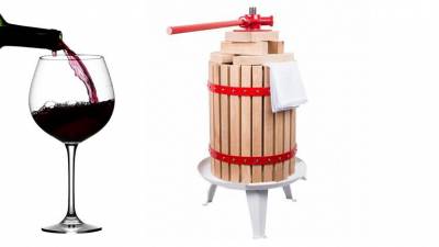 Пресс для фруктов 18 литров Серпице