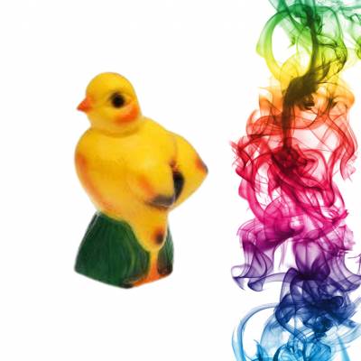 Садовая фигура купить Цыпленок Чик высота 14 см Гидра