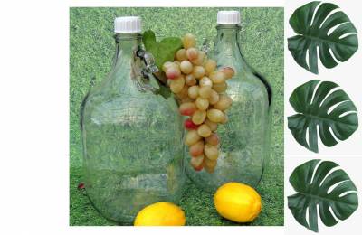 Сулея Неаполь с ручкой на 5 литров в комплекте с пластиковой крышкой