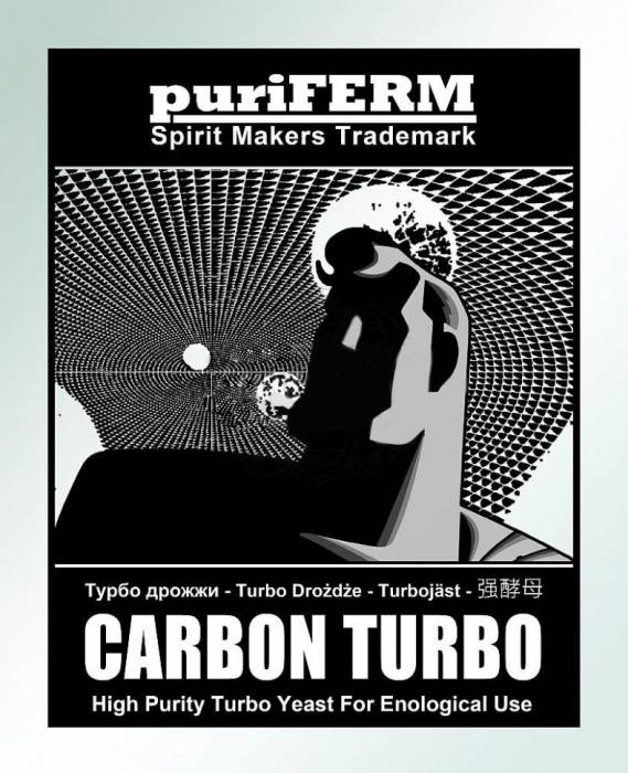 Купить турбо дрожжи Puriferm UK Carbon 112 гр Берть