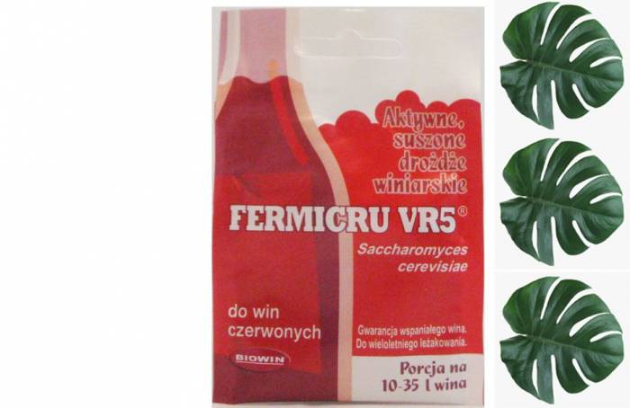 Дрожжи для вина Fermicru VR5 7 г купить