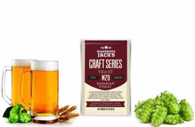Сухие пивные дрожжи Mangrove Jack`s Craft Series Bavarian Wheat 10г Диспут
