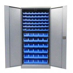 Метизный металлический шкаф для мастерской Кронус