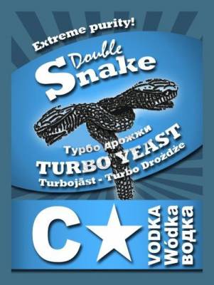 Купить турбо дрожжи DoubleSnake Vоdка Бершбармаг