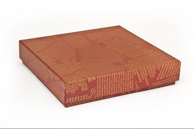 Подарочная упаковка Крокус бронзовая