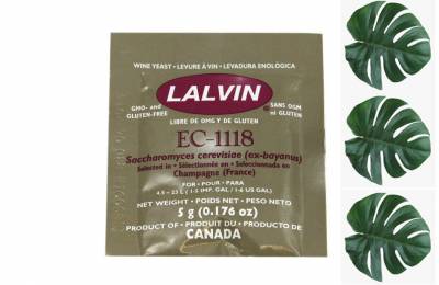 Винные дрожжи Lalvin EC 1118   5 грамм Фонман 