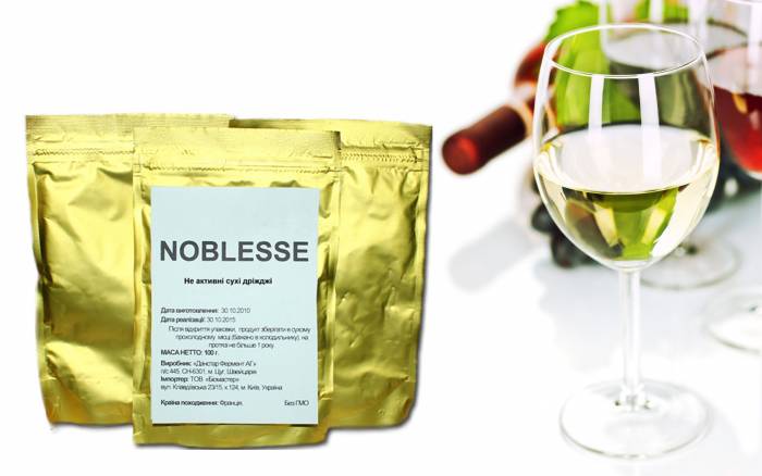 Не активные сухие дрожжи Noblesse