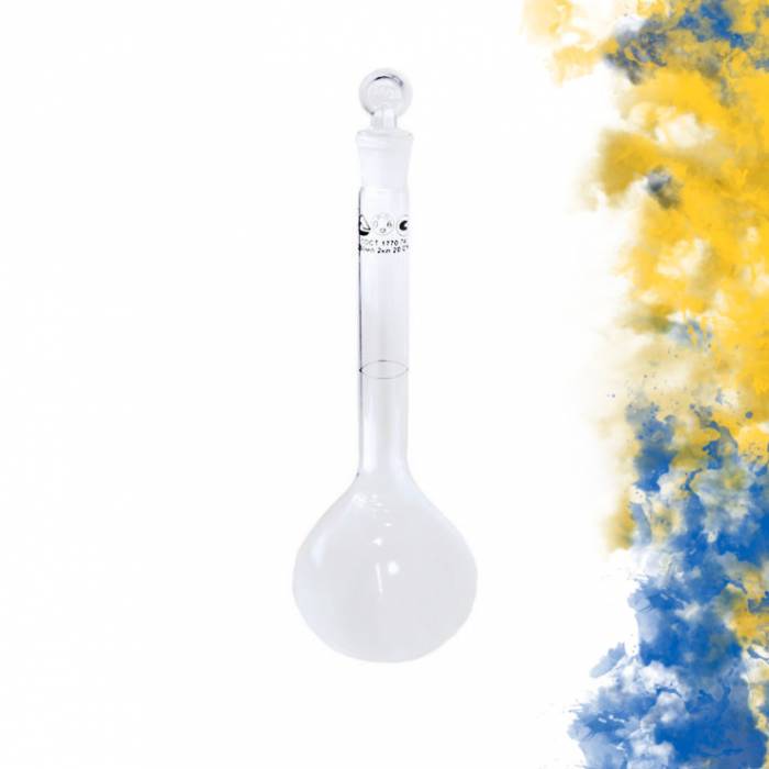 Купити Купити Колба мерная с пришлифованной пробкой 2 500 14/23  в Україні в Україні