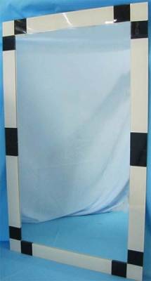 Купить зеркало с декоративными накладками 1000 x 600 мм Палия