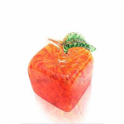 СУВЕНИР &quot;ЯБЛОКО КВАДРАТНОЕ&quot; (СТЕКЛО)